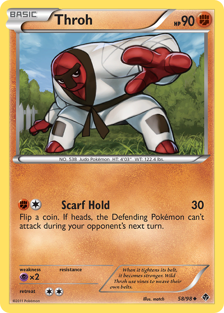 Throh (58/98) [Black & White: Emerging Powers] | Eastridge Sports Cards & Games