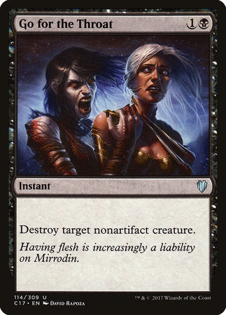 Go for the Throat [Commander 2017] | Eastridge Sports Cards & Games