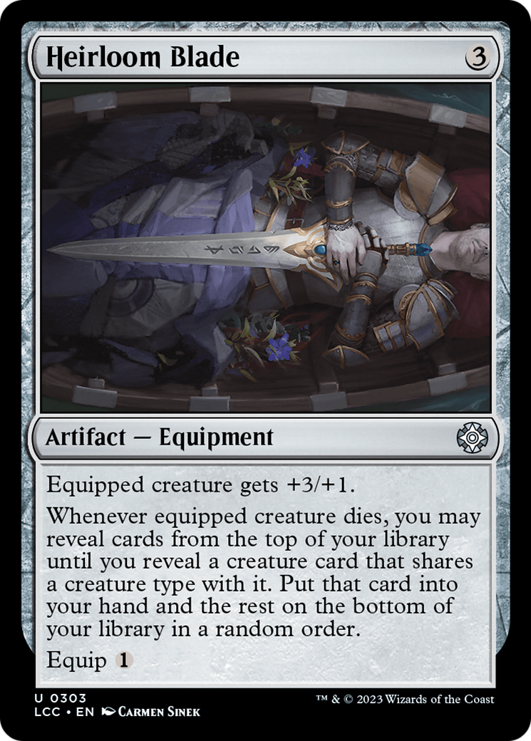 Heirloom Blade [The Lost Caverns of Ixalan Commander] | Eastridge Sports Cards & Games