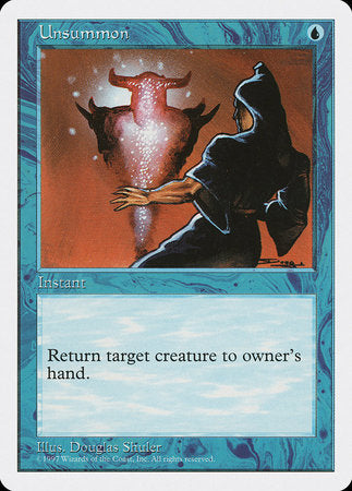 Unsummon [Fifth Edition] | Eastridge Sports Cards & Games