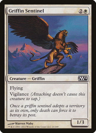 Griffin Sentinel [Magic 2012] | Eastridge Sports Cards & Games