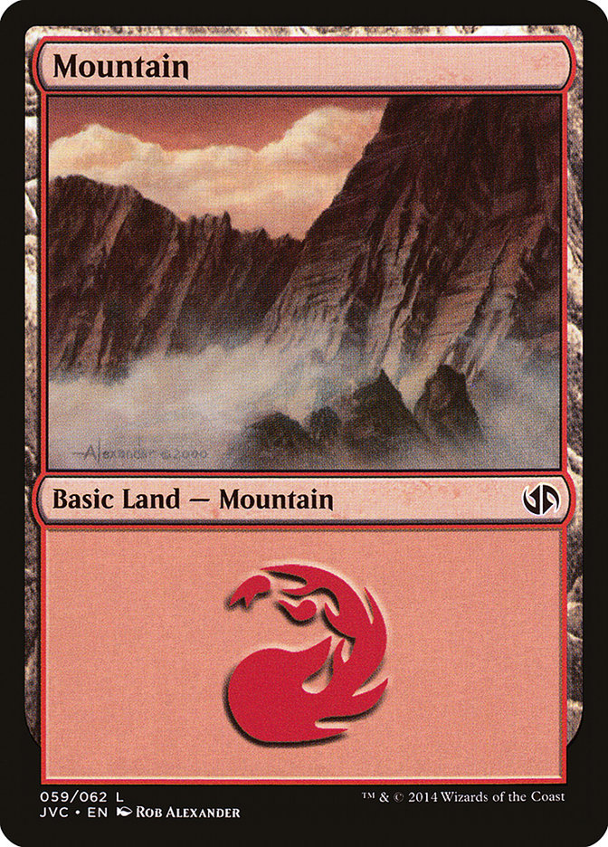 Mountain (61) [Duel Decks Anthology] | Eastridge Sports Cards & Games