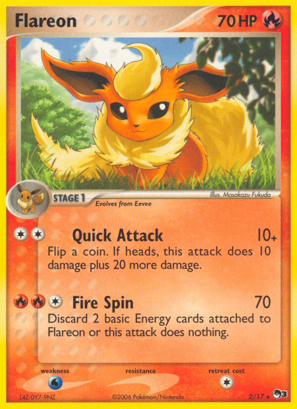 Flareon (2/17) [POP Series 3] | Eastridge Sports Cards & Games