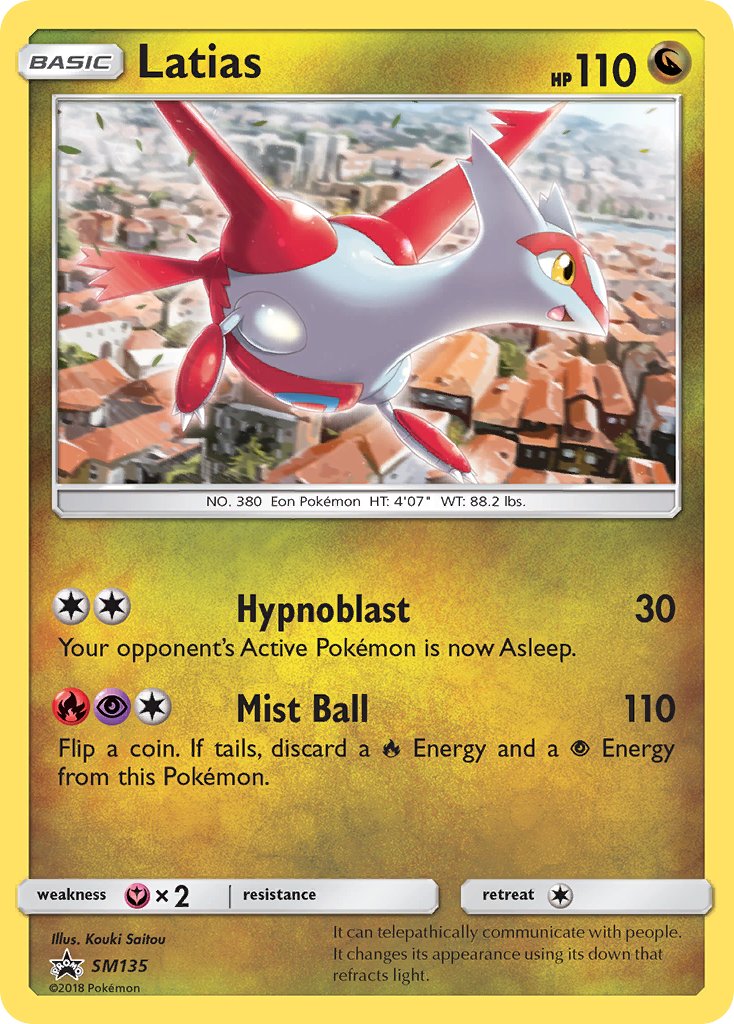 Latias (SM135) [Sun & Moon: Black Star Promos] | Eastridge Sports Cards & Games