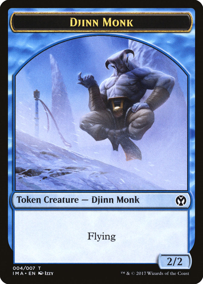 Djinn Monk [Iconic Masters Tokens] | Eastridge Sports Cards & Games