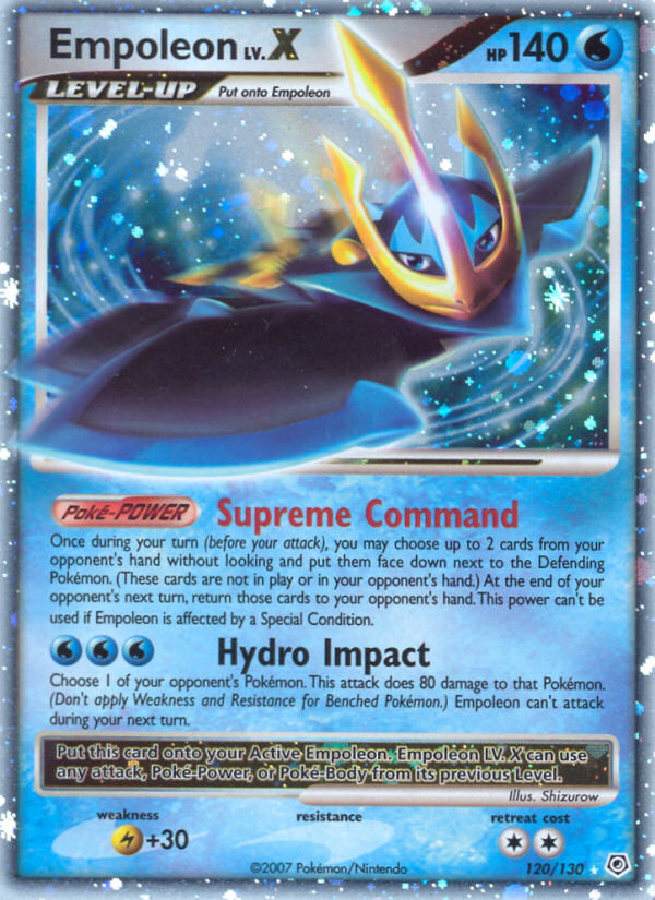 Empoleon LV.X (120/130) [Diamond & Pearl: Base Set] | Eastridge Sports Cards & Games