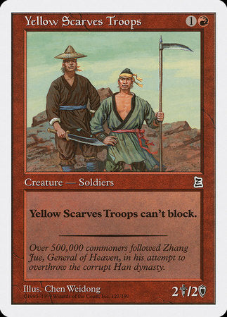 Yellow Scarves Troops [Portal Three Kingdoms] | Eastridge Sports Cards & Games