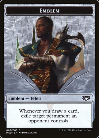 Emblem - Teferi, Hero of Dominaria [Mythic Edition Tokens] | Eastridge Sports Cards & Games