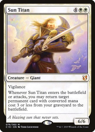 Sun Titan [Commander 2019] | Eastridge Sports Cards & Games