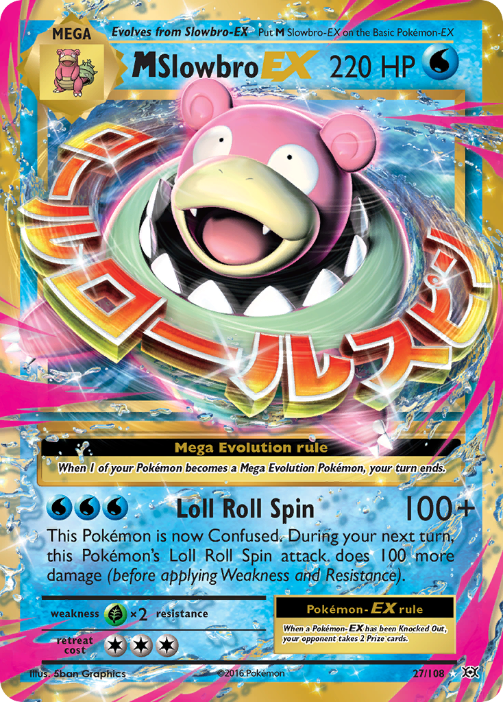 M Slowbro EX (27/108) [XY: Evolutions] | Eastridge Sports Cards & Games