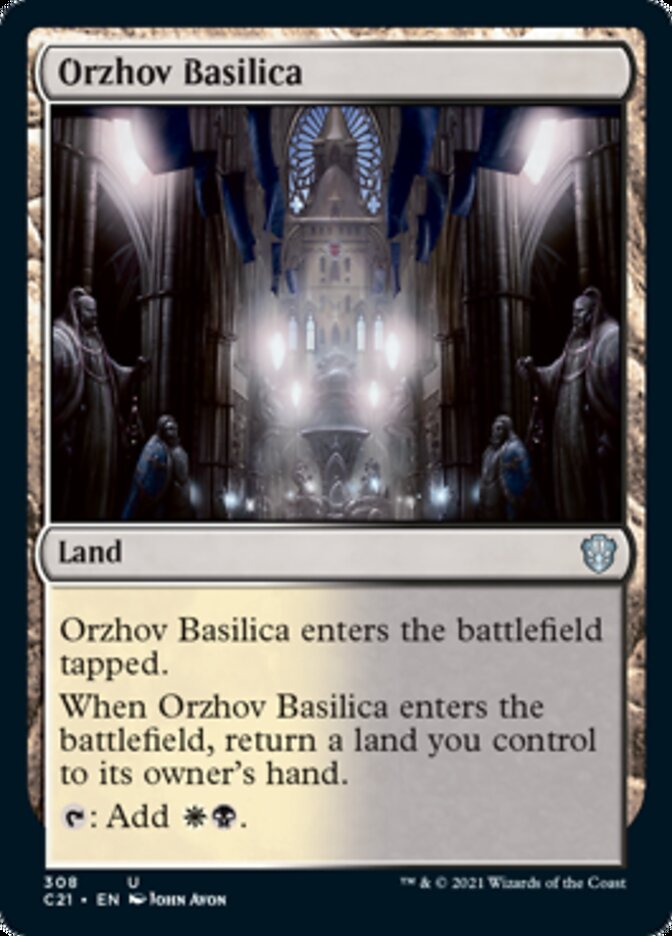 Orzhov Basilica [Commander 2021] | Eastridge Sports Cards & Games