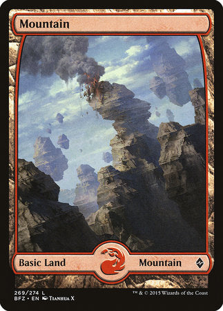 Mountain (269) - Full Art [Battle for Zendikar] | Eastridge Sports Cards & Games