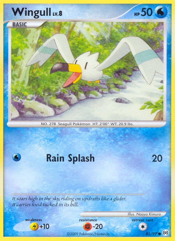 Wingull (81/99) [Platinum: Arceus] | Eastridge Sports Cards & Games