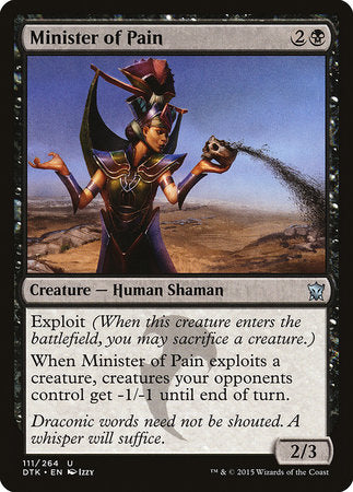 Minister of Pain [Dragons of Tarkir] | Eastridge Sports Cards & Games