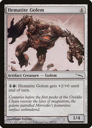 Hematite Golem [Mirrodin] | Eastridge Sports Cards & Games