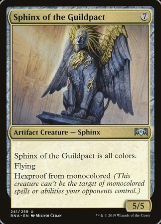 Sphinx of the Guildpact [Ravnica Allegiance] | Eastridge Sports Cards & Games