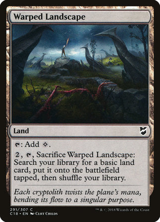 Warped Landscape [Commander 2018] | Eastridge Sports Cards & Games