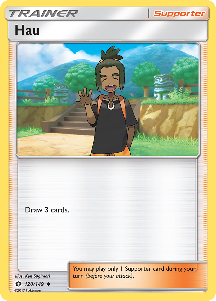 Hau (120/149) [Sun & Moon: Base Set] | Eastridge Sports Cards & Games