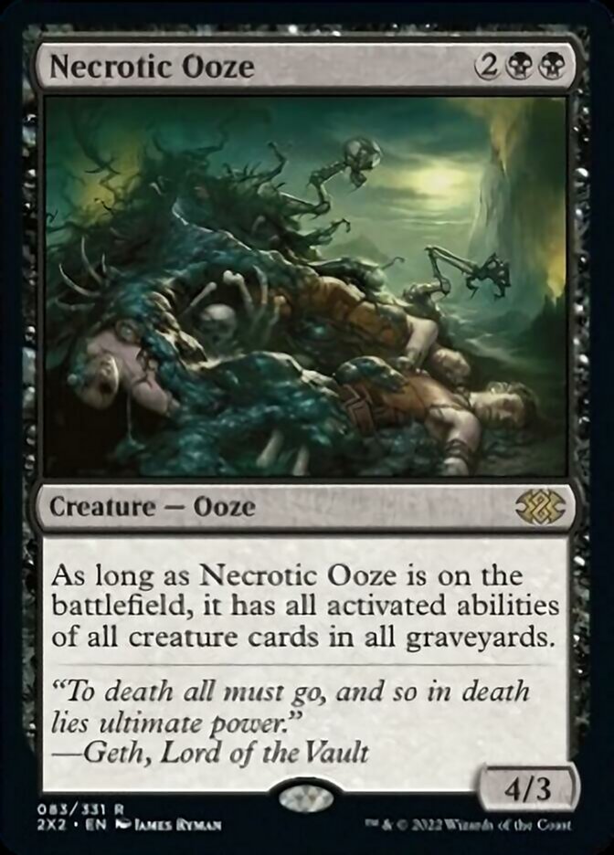 Necrotic Ooze [Double Masters 2022] | Eastridge Sports Cards & Games