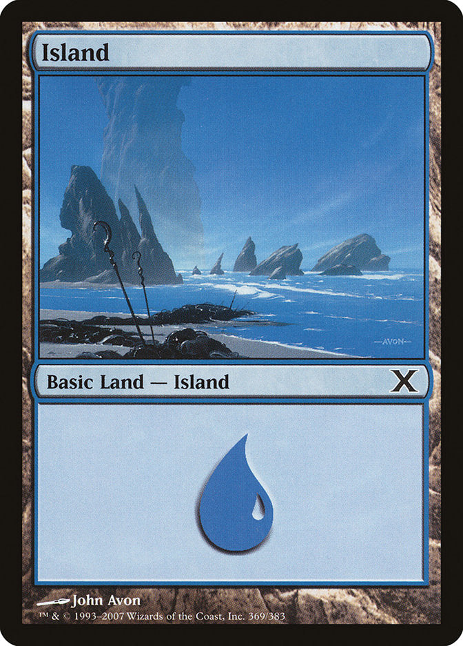 Island (369) [Tenth Edition] | Eastridge Sports Cards & Games