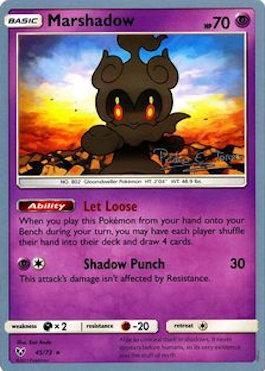 Marshadow (45/73) (Dragones y Sombras - Pedro Eugenio Torres) [World Championships 2018] | Eastridge Sports Cards & Games