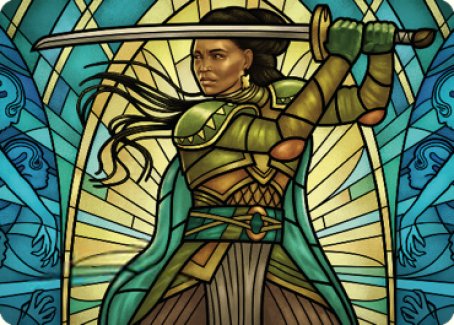 Shanna, Purifying Blade Art Card 2 [Dominaria United Art Series] | Eastridge Sports Cards & Games