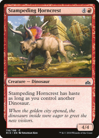 Stampeding Horncrest [Rivals of Ixalan] | Eastridge Sports Cards & Games