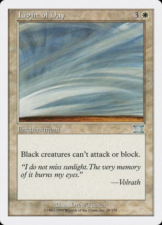 Light of Day [Classic Sixth Edition] | Eastridge Sports Cards & Games