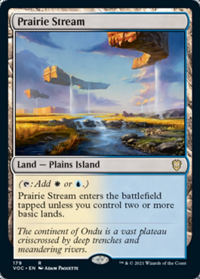 Prairie Stream [Innistrad: Crimson Vow Commander] | Eastridge Sports Cards & Games