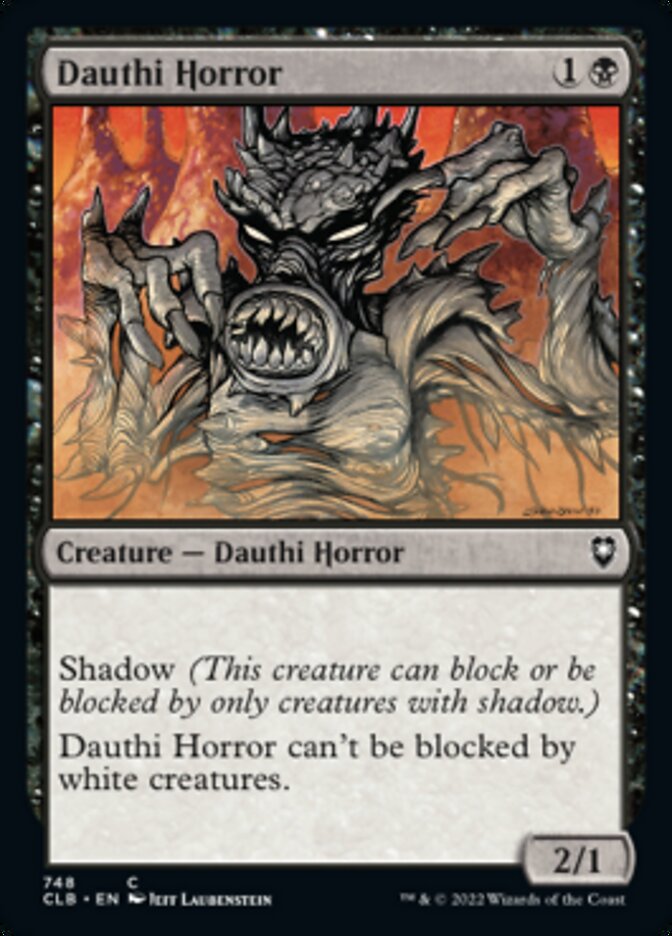 Dauthi Horror [Commander Legends: Battle for Baldur's Gate] | Eastridge Sports Cards & Games