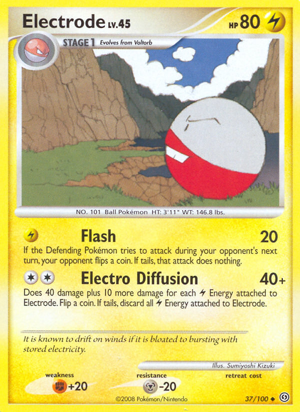 Electrode (37/100) [Diamond & Pearl: Stormfront] | Eastridge Sports Cards & Games