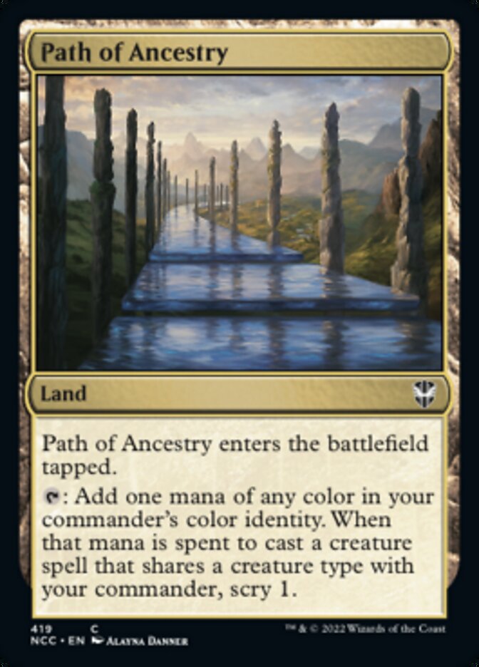 Path of Ancestry [Streets of New Capenna Commander] | Eastridge Sports Cards & Games