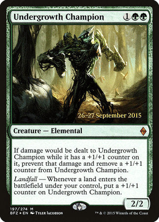 Undergrowth Champion [Battle for Zendikar Promos] | Eastridge Sports Cards & Games