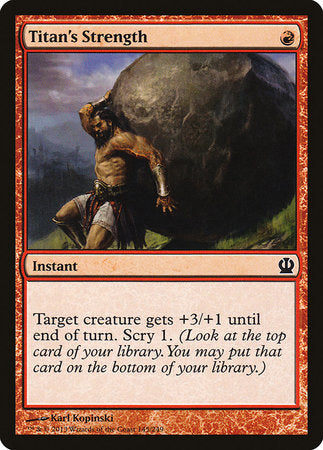 Titan's Strength [Theros] | Eastridge Sports Cards & Games