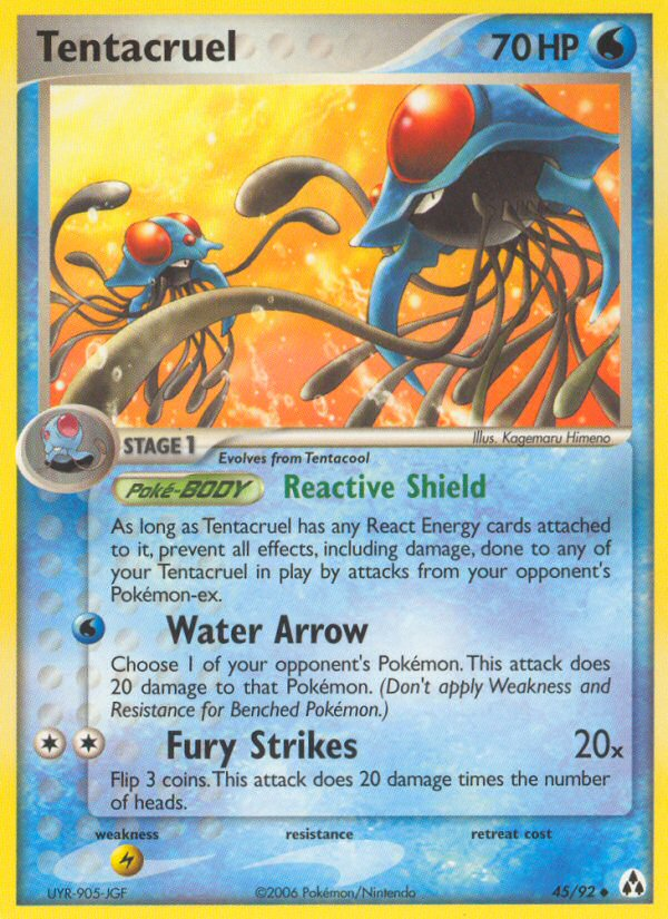 Tentacruel (45/92) [EX: Legend Maker] | Eastridge Sports Cards & Games