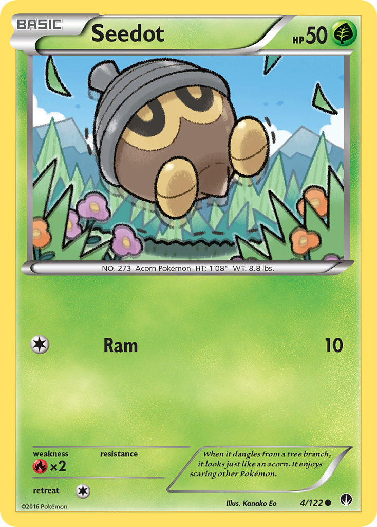 Seedot (4/122) [XY: BREAKpoint] | Eastridge Sports Cards & Games