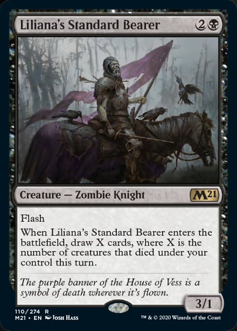 Liliana's Standard Bearer [Core Set 2021] | Eastridge Sports Cards & Games