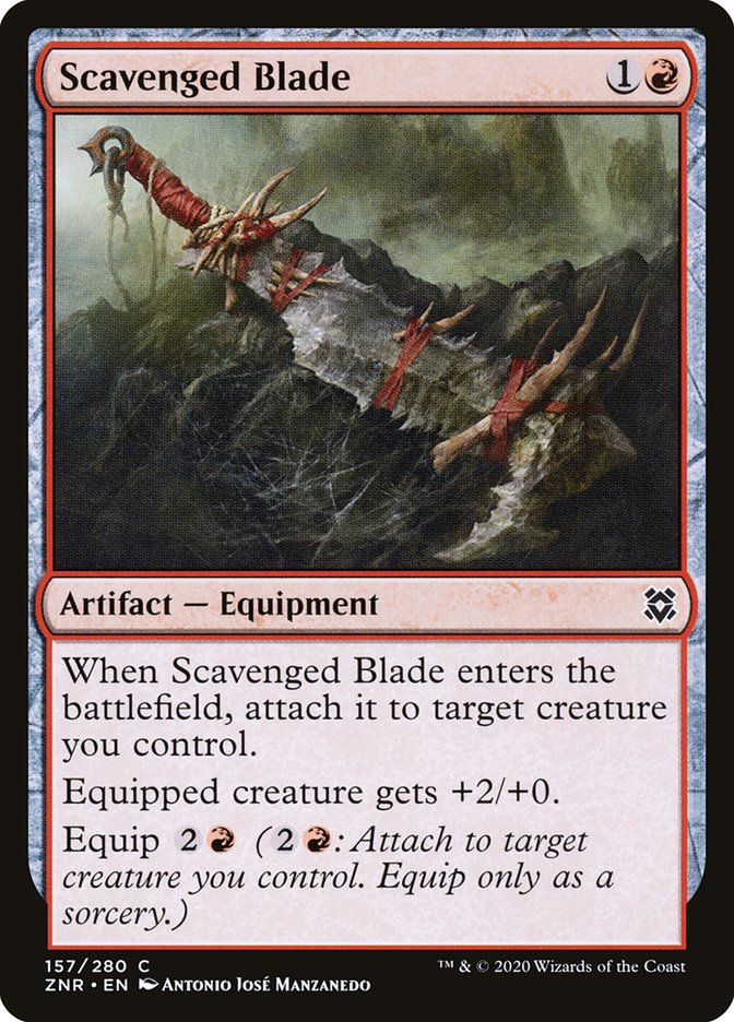 Scavenged Blade [Zendikar Rising] | Eastridge Sports Cards & Games