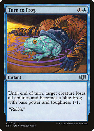 Turn to Frog [Commander 2014] | Eastridge Sports Cards & Games
