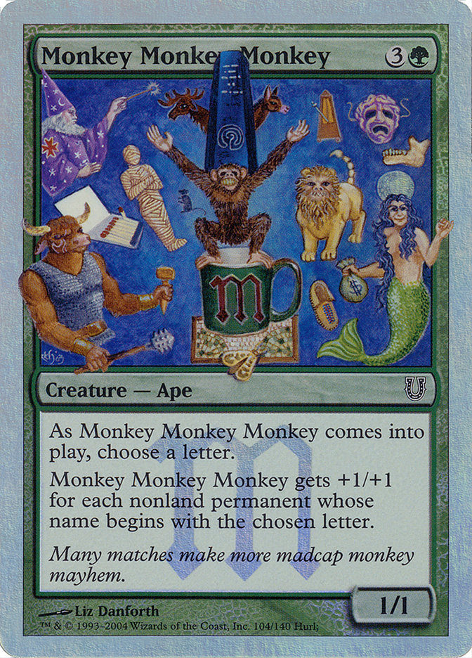 Monkey Monkey Monkey [Unhinged] | Eastridge Sports Cards & Games