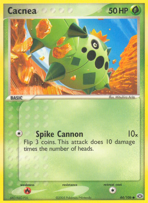 Cacnea (44/106) [EX: Emerald] | Eastridge Sports Cards & Games