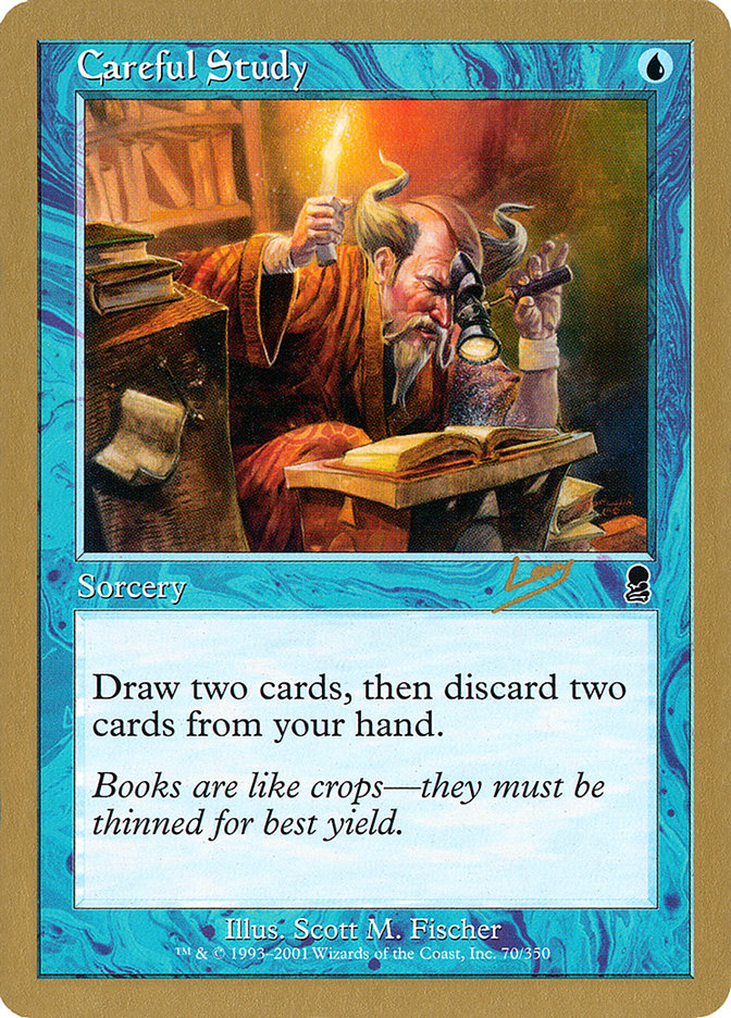 Careful Study (Raphael Levy) [World Championship Decks 2002] | Eastridge Sports Cards & Games