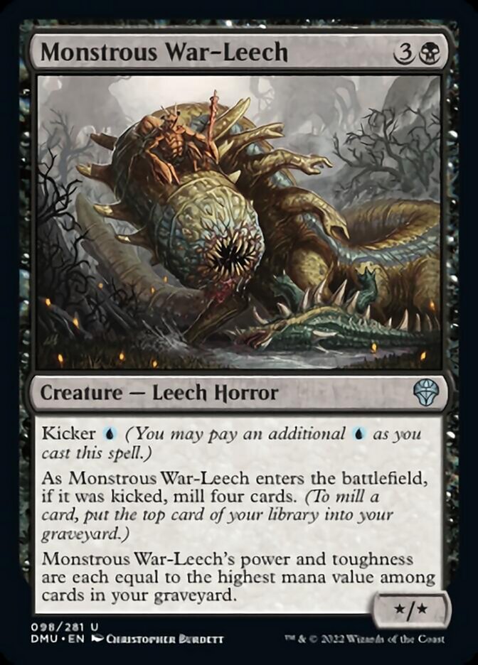 Monstrous War-Leech [Dominaria United] | Eastridge Sports Cards & Games