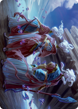 Guardians of Oboro Art Card [Kamigawa: Neon Dynasty Art Series] | Eastridge Sports Cards & Games