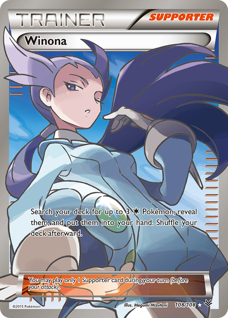 Winona (108/108) [XY: Roaring Skies] | Eastridge Sports Cards & Games