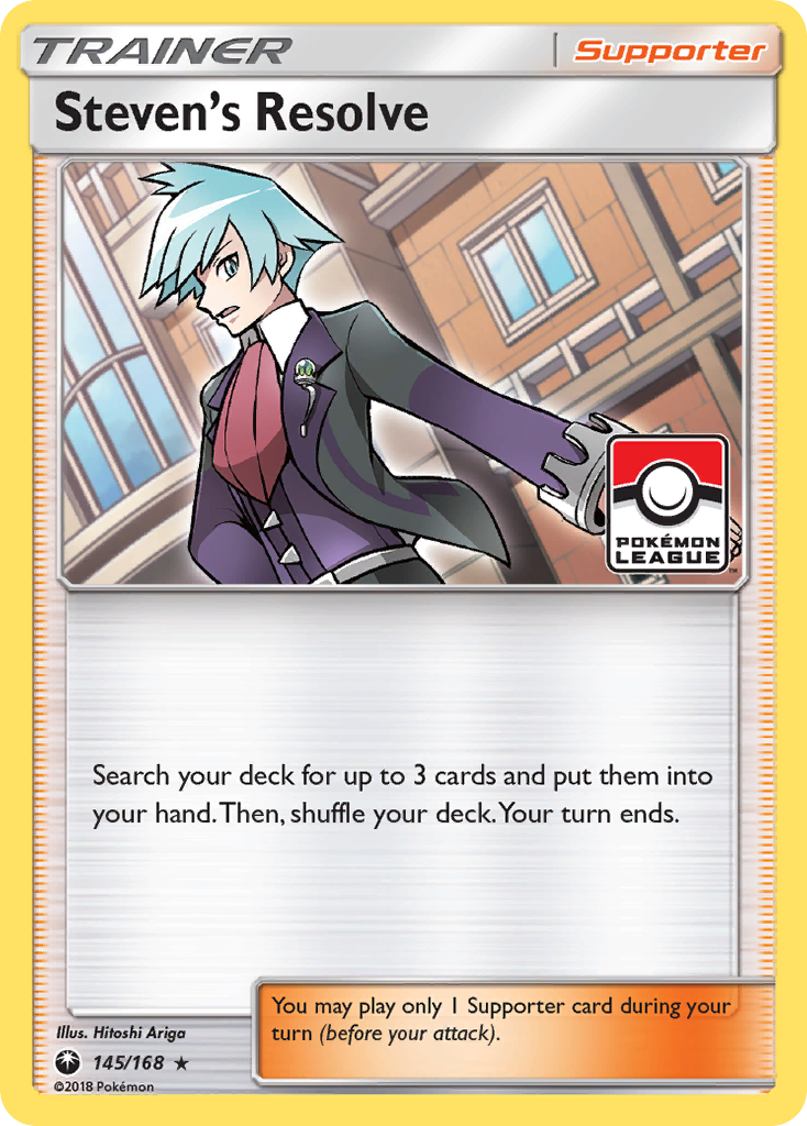 Steven's Resolve (145/168) [Sun & Moon: Celestial Storm] | Eastridge Sports Cards & Games