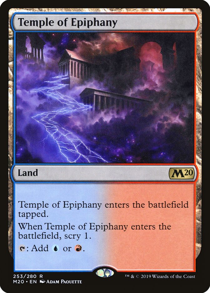 Temple of Epiphany [Core Set 2020] | Eastridge Sports Cards & Games