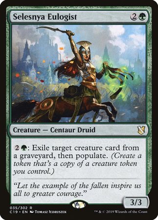 Selesnya Eulogist [Commander 2019] | Eastridge Sports Cards & Games