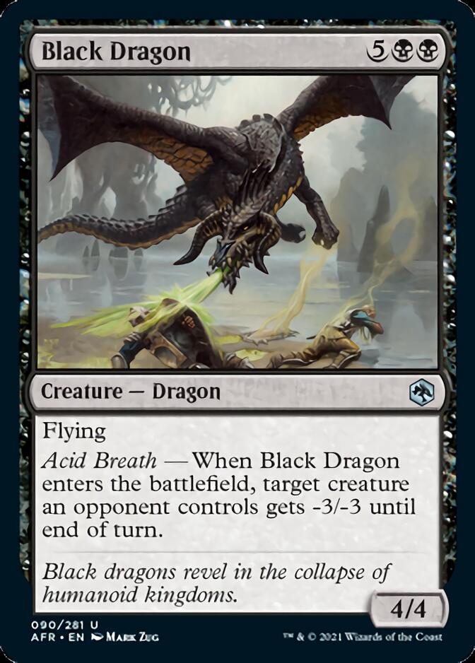 Black Dragon [Dungeons & Dragons: Adventures in the Forgotten Realms] | Eastridge Sports Cards & Games