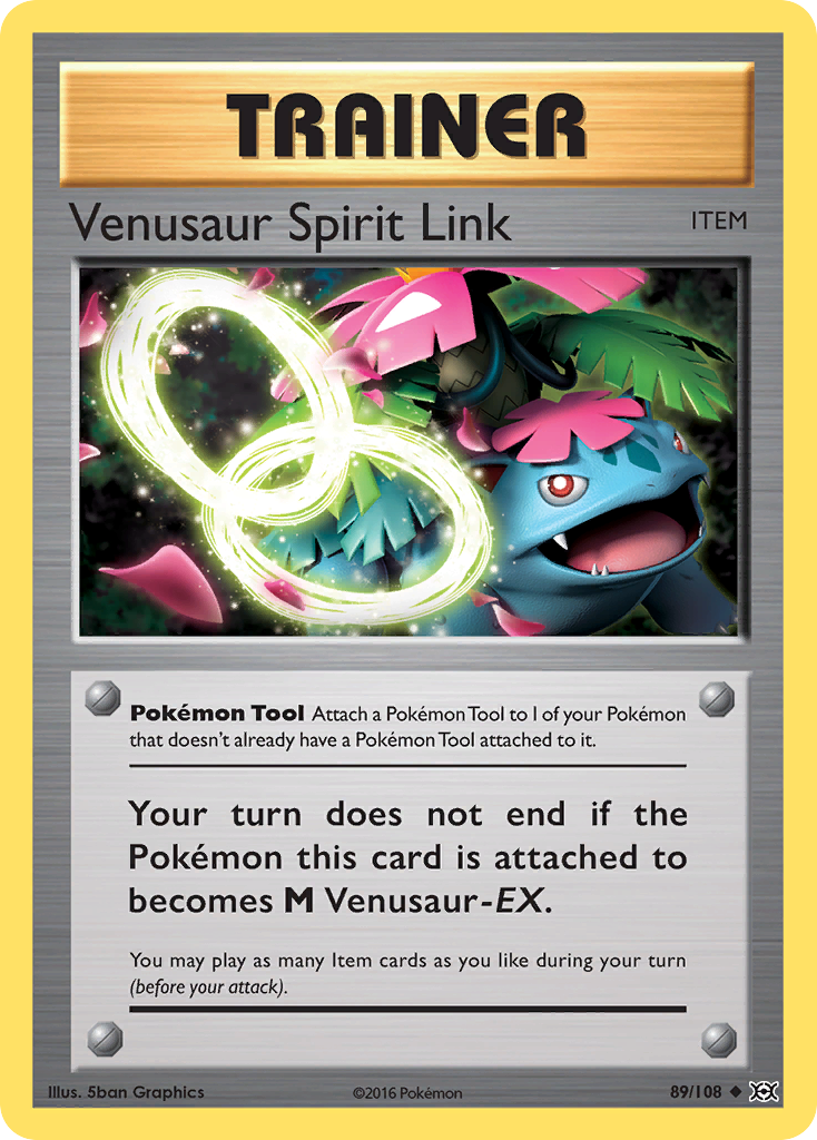 Venusaur Spirit Link (89/108) [XY: Evolutions] | Eastridge Sports Cards & Games